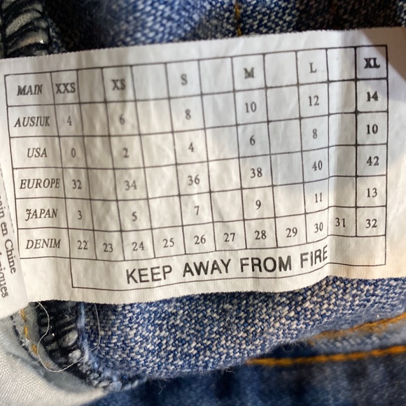 One Teaspoon, Size 29, Stylish distressed denim👖💙🎃 - Picture 11 of 12